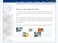 Serene Mountain Bath Website
