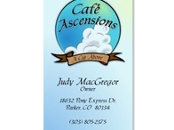 Cafe Ascensions Business Card